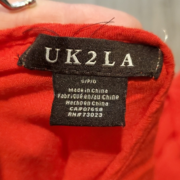 🧡 UK2LA | Women's Summer MiniDress | Red - Picture 6 of 9